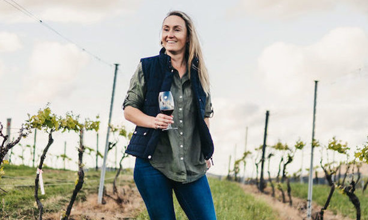 Nadja Wallington is a winemaker at ChaLou Wines in Orange. She was inspired to revisit sweet wines by the natural acidity of her riesling, grown at an altitude of 900m