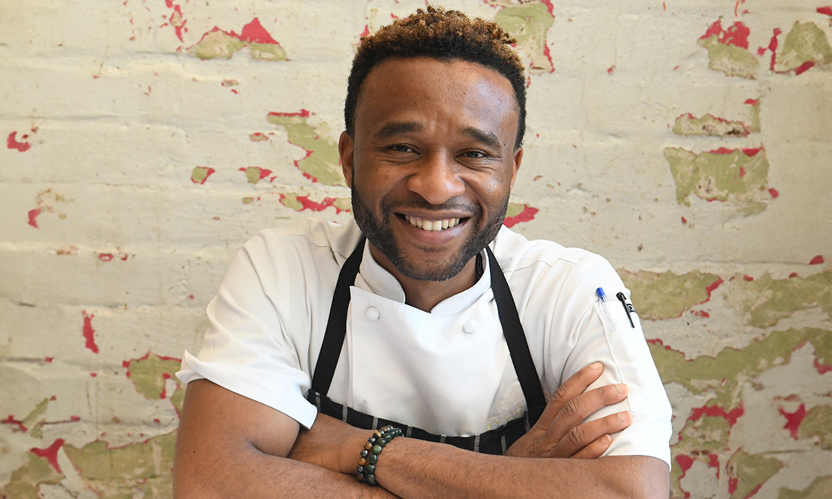 Caleb Azuka, chef-patron at Perth’s CALEB Restaurant and Bar, says it’s never been more important for restaurants to establish a rapport with regulars.