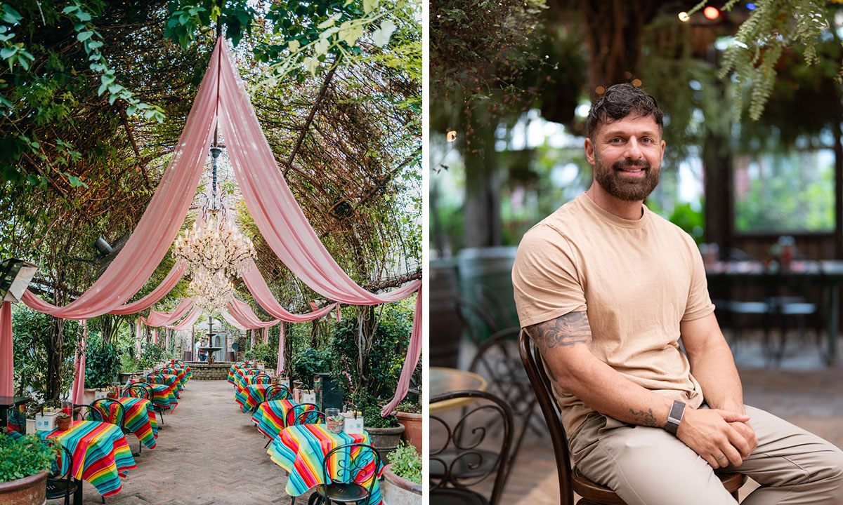 Left: The Grounds of Alexandria is known for curating unique customer experiences. Right: Founder Ramzey Choker. (Images: The Grounds of Alexandria.) 