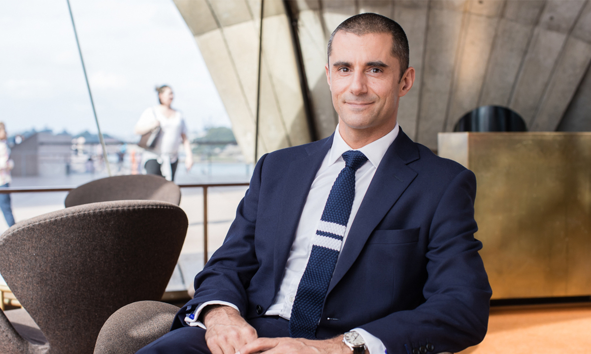 Jeremy Courmadias, CEO of Fink, whose restaurants include internationally recognised Quay, Bennelong at Sydney Opera House and Firedoor, makes cybersecurity a priority.