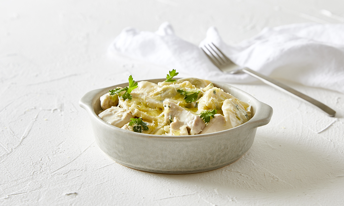 Alfredo Chicken & Agnolotti Pasta