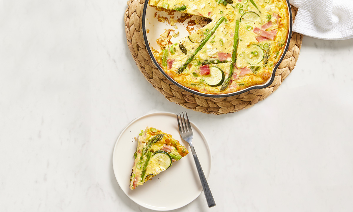 Ham & Vegetable Frittata