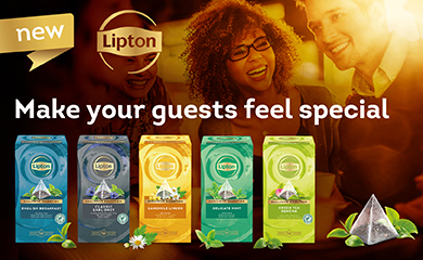 Lipton launches new premium tea range especially crafted for the Foodservice Channel