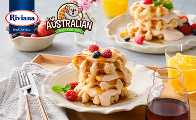 Sweeten Up Your Menu with Australian Waffle Co Liege Waffles!