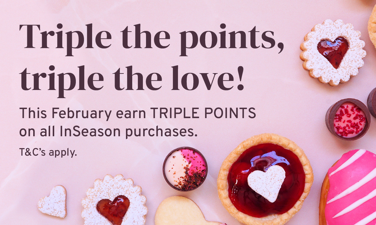 ❤️ Triple the Points, Triple the Love! ❤️